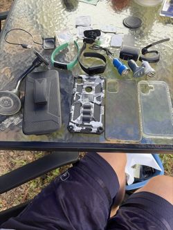 Phone Accessories Lot - Cases Cables Chargers - OBO