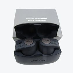 Jabra Elite Active 65t Bluetooth Wireless Earbuds 100-(contact info removed)2-14 Titanium Black LN