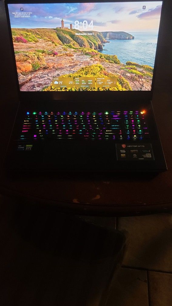 MSI Vector GP76 12UGS