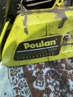 Poulan 2024 3450 chainsaw