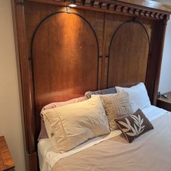 Bedroom Set- Bed Frame and Nightstands 
