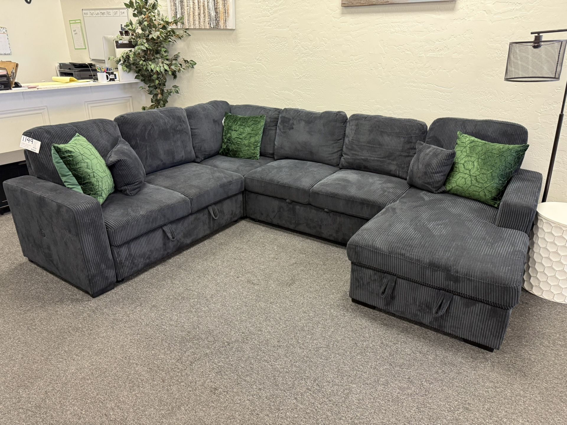 Sectional With Sleeper