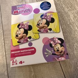 Disney Junior Minnie Memory Match Game