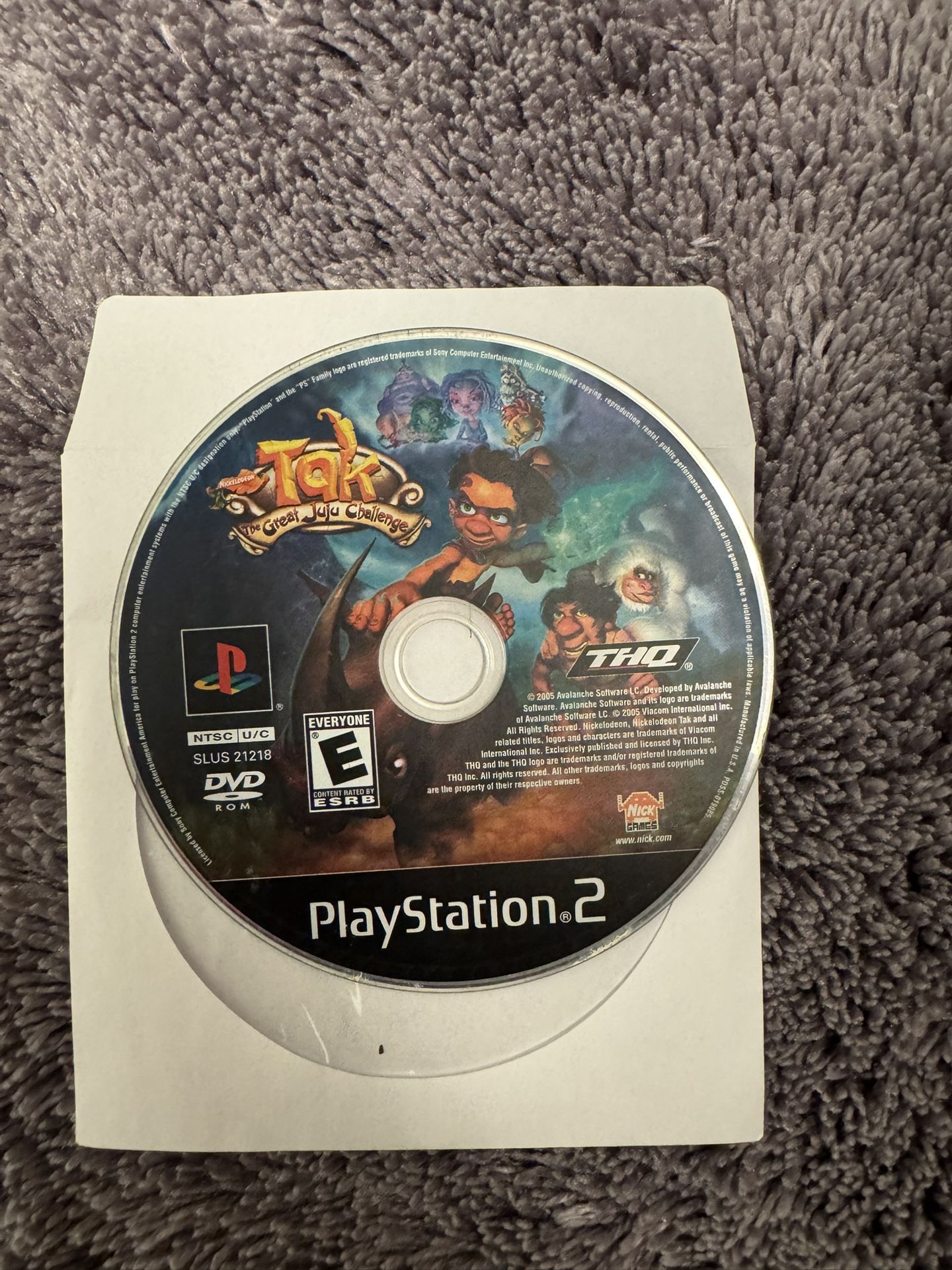 Tak The Great Juju Challenge PS2