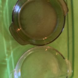 Pie pans to glass 9 inch