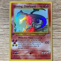 Pokémon Shining Charizard Holo