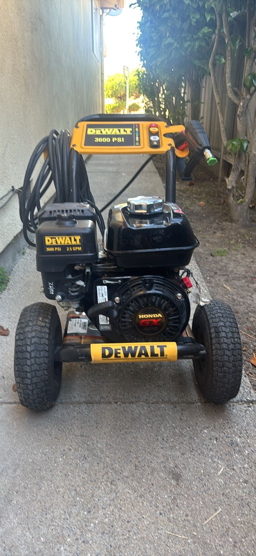 3600 Psi Dewalt Pressure Washer