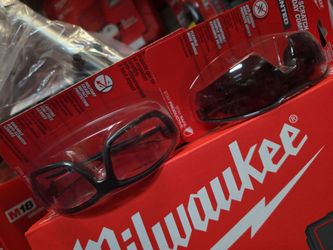 Milwaukee saftey glasses, each for price, New, Financing Available