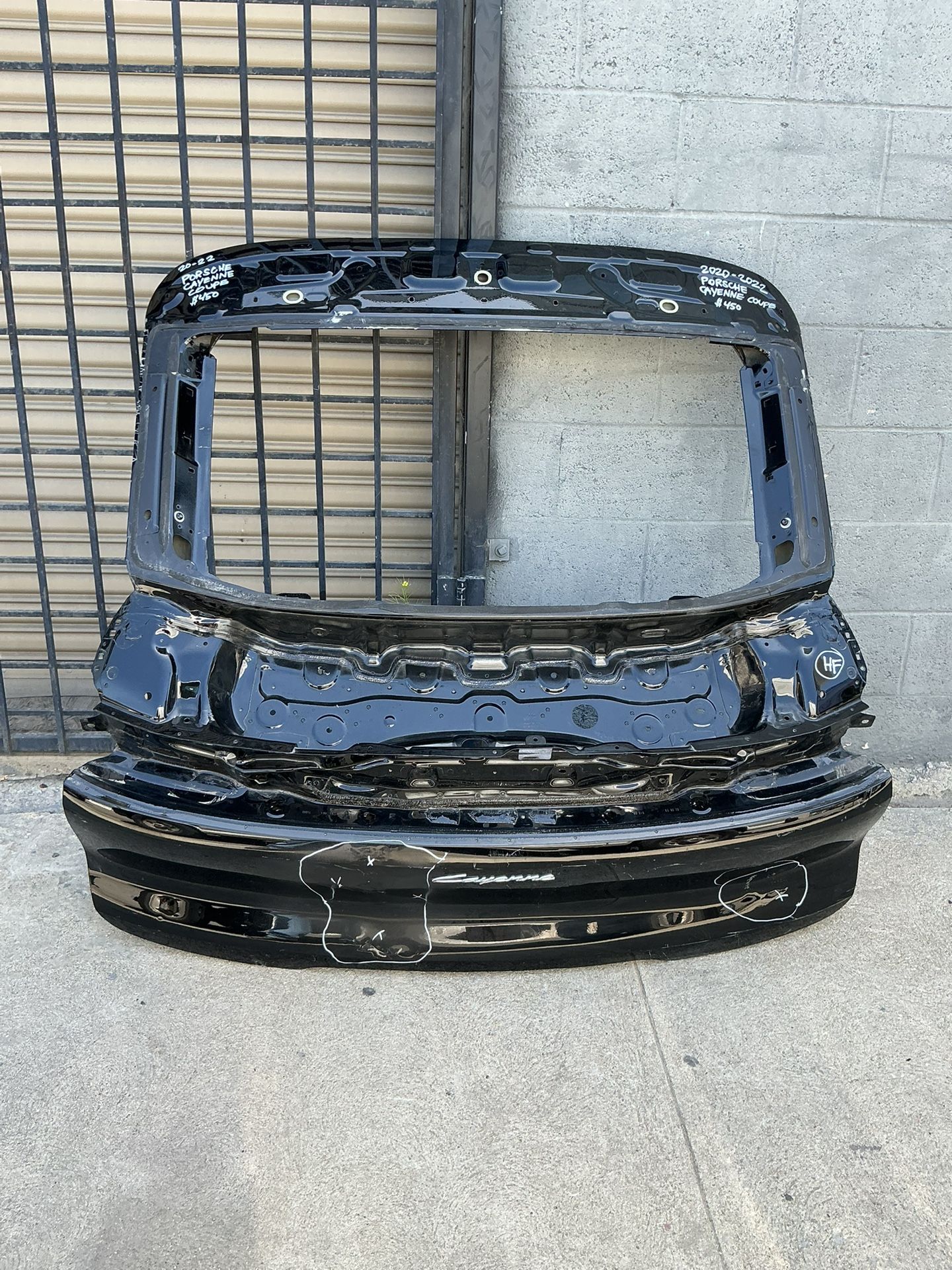 2020 - 2022 PORSCHE CAYENNE COUPE TAIL GATE LIFT GATE OEM