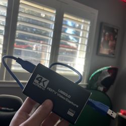 4K USB 3.0 HDMI Capture Card (Works PS5/PS4/Xbox/PC) 
