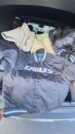 Philadelphia eagles varsity jacket sz xl nwt 