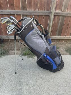 BUD LIGHT TAYLOR MADE Standing Golf Bag With Strap Multi Slot 