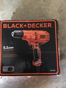Black and decker drill