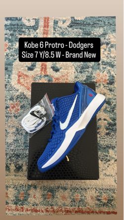 Nike Kobe 6 Protro - Dodgers size 7Y
