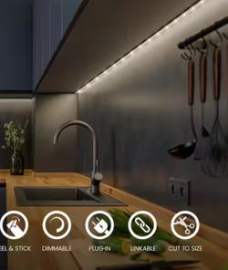 LED lighting round or strips. Installed any where for free.