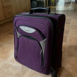 Carry On Suitcase with 360 Wheels