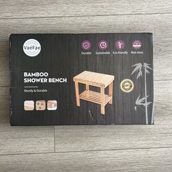 Bamboo Shower Bench