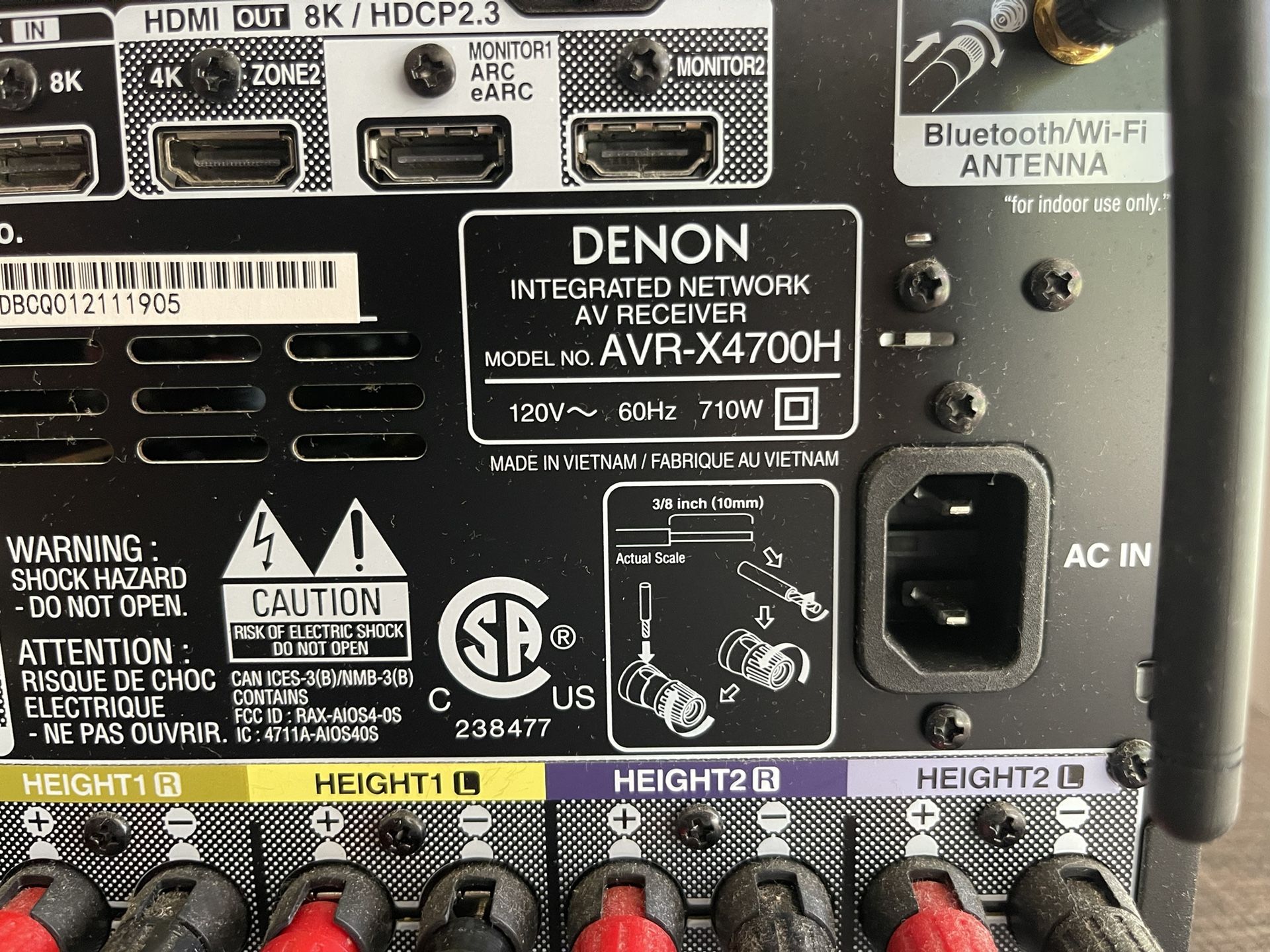 Denon AVR-X4700H