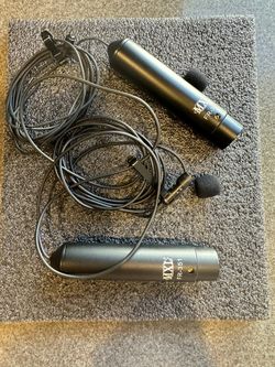 MXL 350 & 351 Wired Lapel Microphones