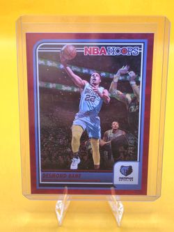 2023-24 Panini NBA Hoops - Desmond Bane Hyper Red #103 Memphis Grizzlies /99