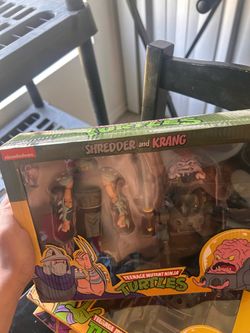 TMNT Shredder and Krang Action Figure Set