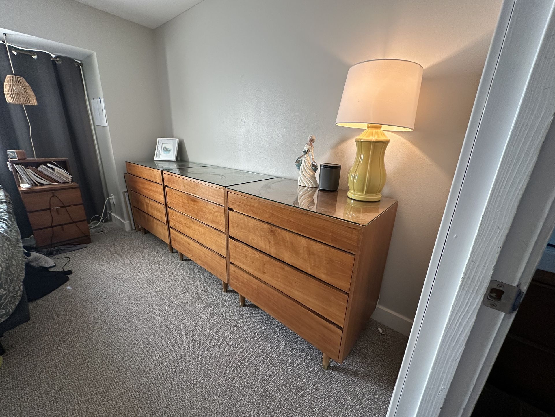 Vintage Solid Wood Modular Dressers