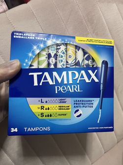 TAMPAX PEARL 34 CT