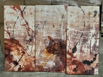 3 Piece Canvas Wall Art for Living Room Bedroom Office 14”x29.5”