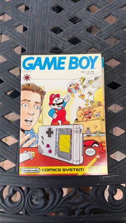 Game Boy #1 1990 Valiant Comic NINTENDO