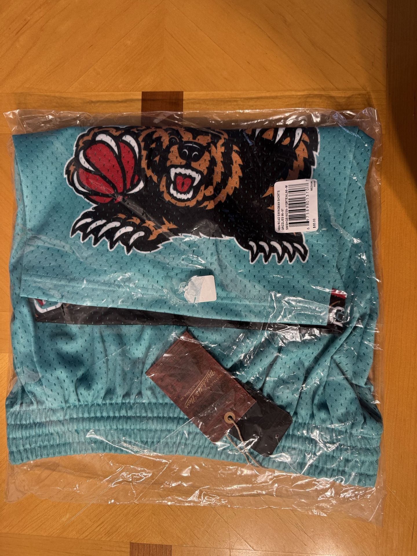 Mitchell And Ness Swingman NBA Shorts 96-97 Teal Grizzlies Size M