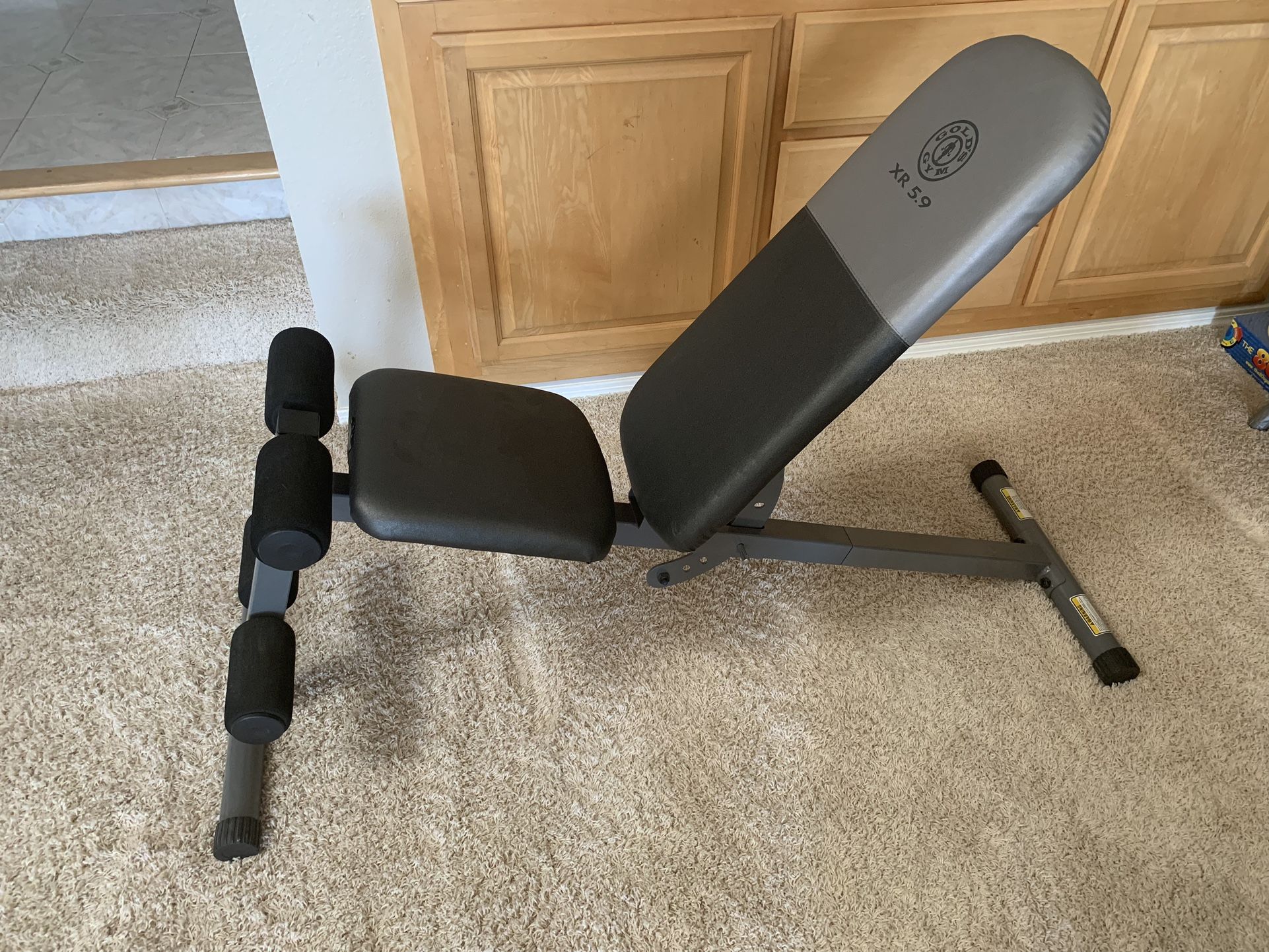 Gold s Gym Adjustable Workout Bench for Sale in Santa Clarita CA OfferUp