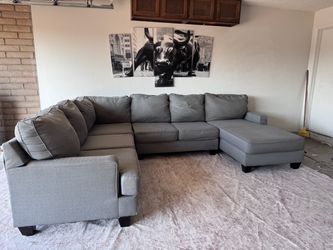 FREE DELIVERY 4 piece sectional sofa couch sala