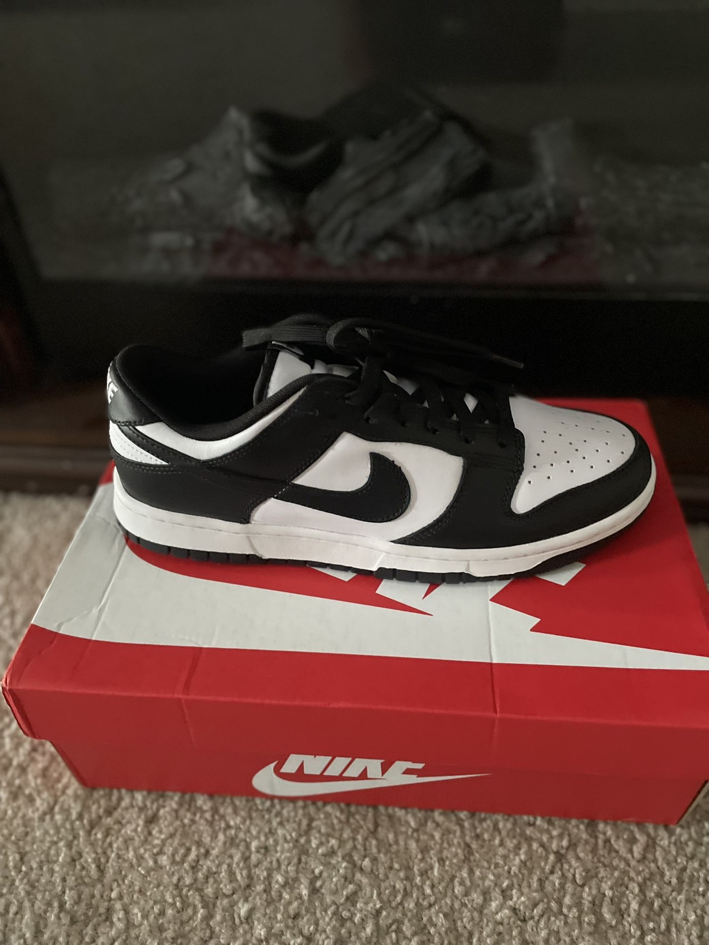 Nike Panda Dunks (Size 10)