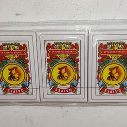 2 Decks Of Spanish Playing Cards 