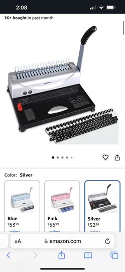 Comb binding Machine