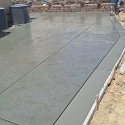 Concrete And Turf.