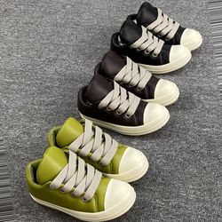 Rick Owens Leather w Sneakers