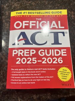 ACT prep guide