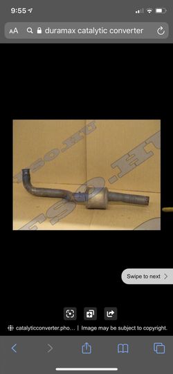 Duramax cat and filter