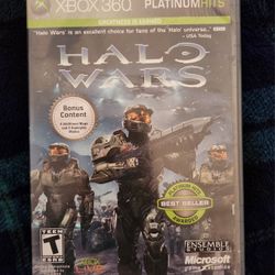 Halo Wars Xbox 360 Game