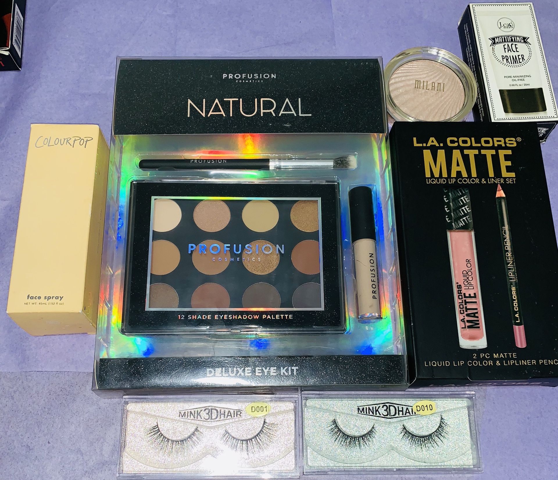 Drugstore makeup bundle
