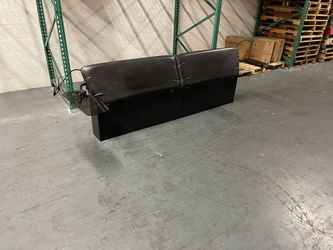 Headboard With Glass Table And Light