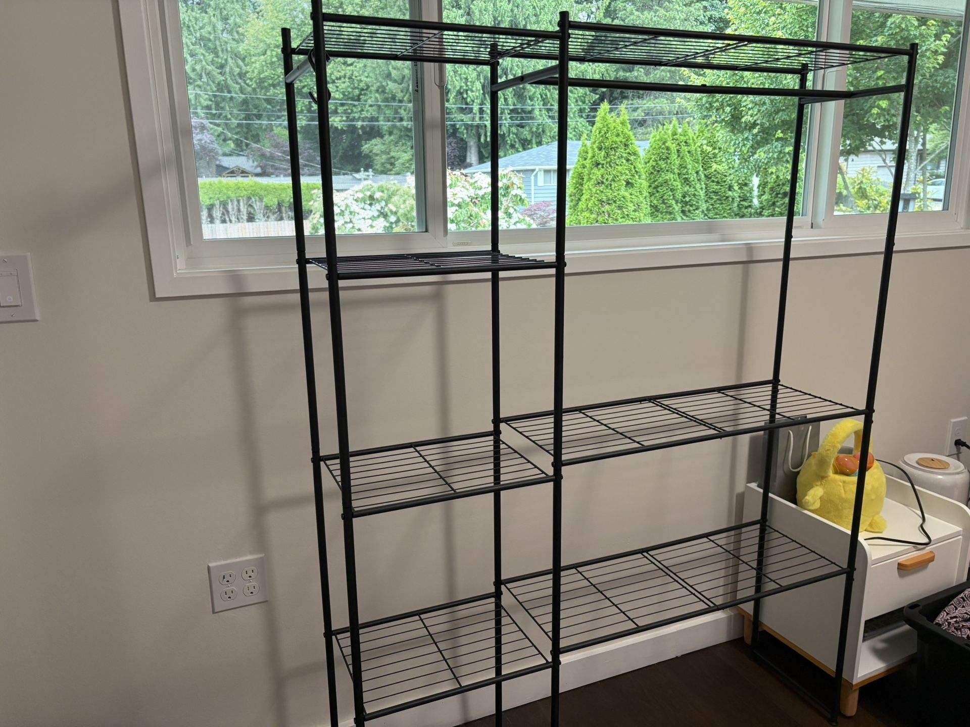 Wardrobe Closet - Clothing Rack With Shelves - Closet organizer