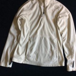 North Face lightweight half zip pullover-size ladies Medium
