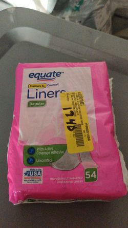 Equate Regular Strength Liners, 54ct