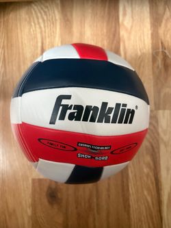 Franklin Shok-Sorb Soft Touch Volleyball – Red/White/Blue
