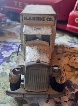 1930s Metalcraft Heinz 57 Delivery Truck • Rare NRA Blue Eagle Original