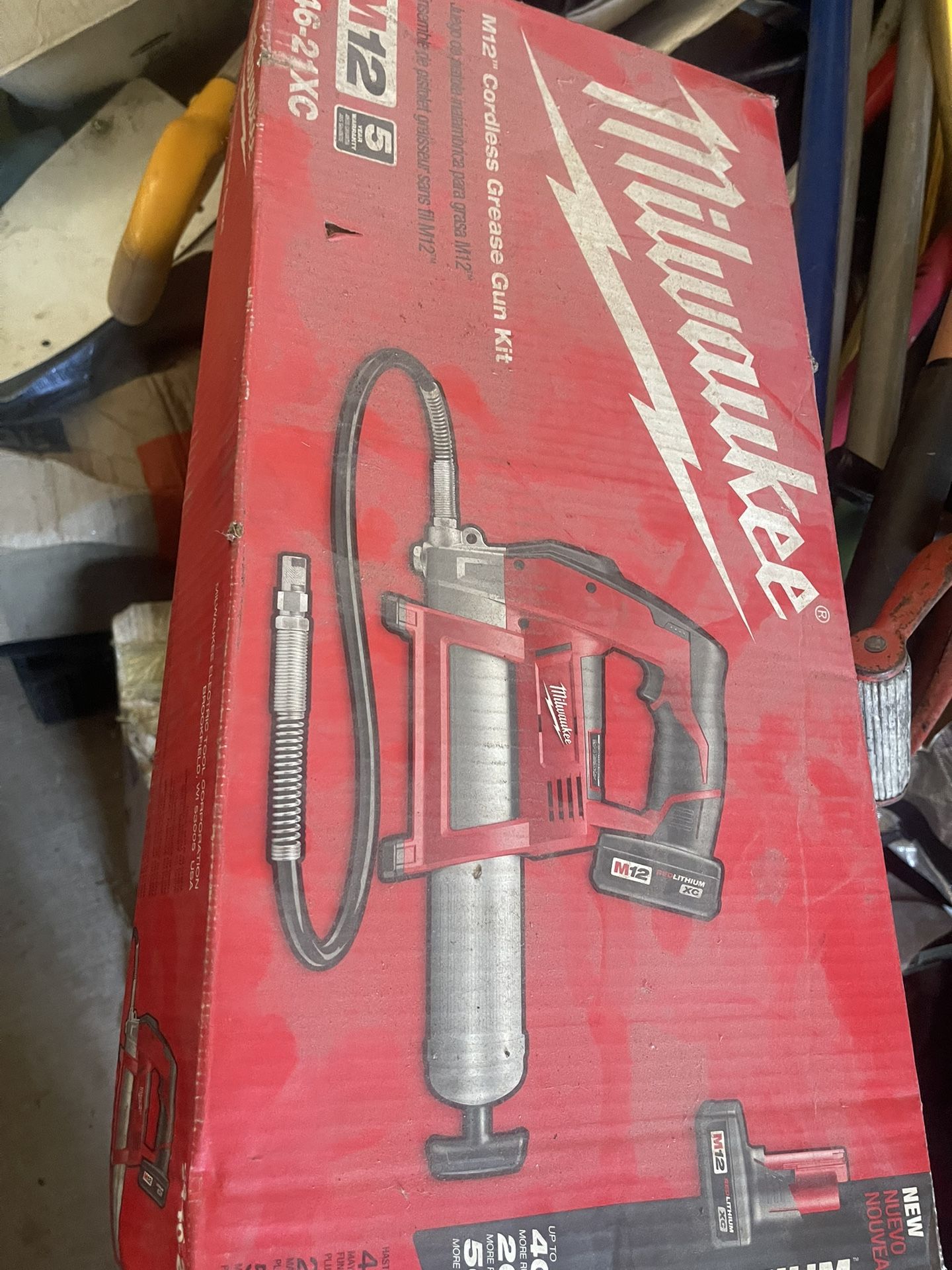 Milwaukee, Grease Gun Kit