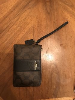 Coach wristlet/wallet