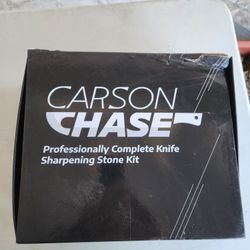 Carson Chase Professionally Complete Knife Sharpening Stone Kit.